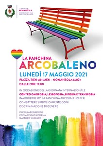Read more about the article La panchina arcobaleno